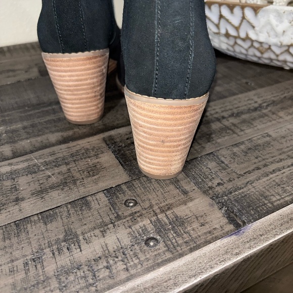 TOMS Clare Wedge Bootie SZ 7.5 - Picture 10 of 11